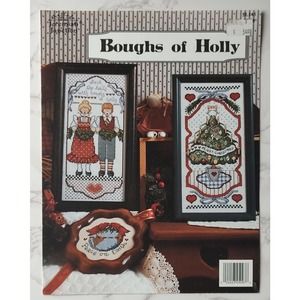 Jeremiah Junction Boughs Of Holly - Cross Stitch Leaflet Patterns JL 145 A6